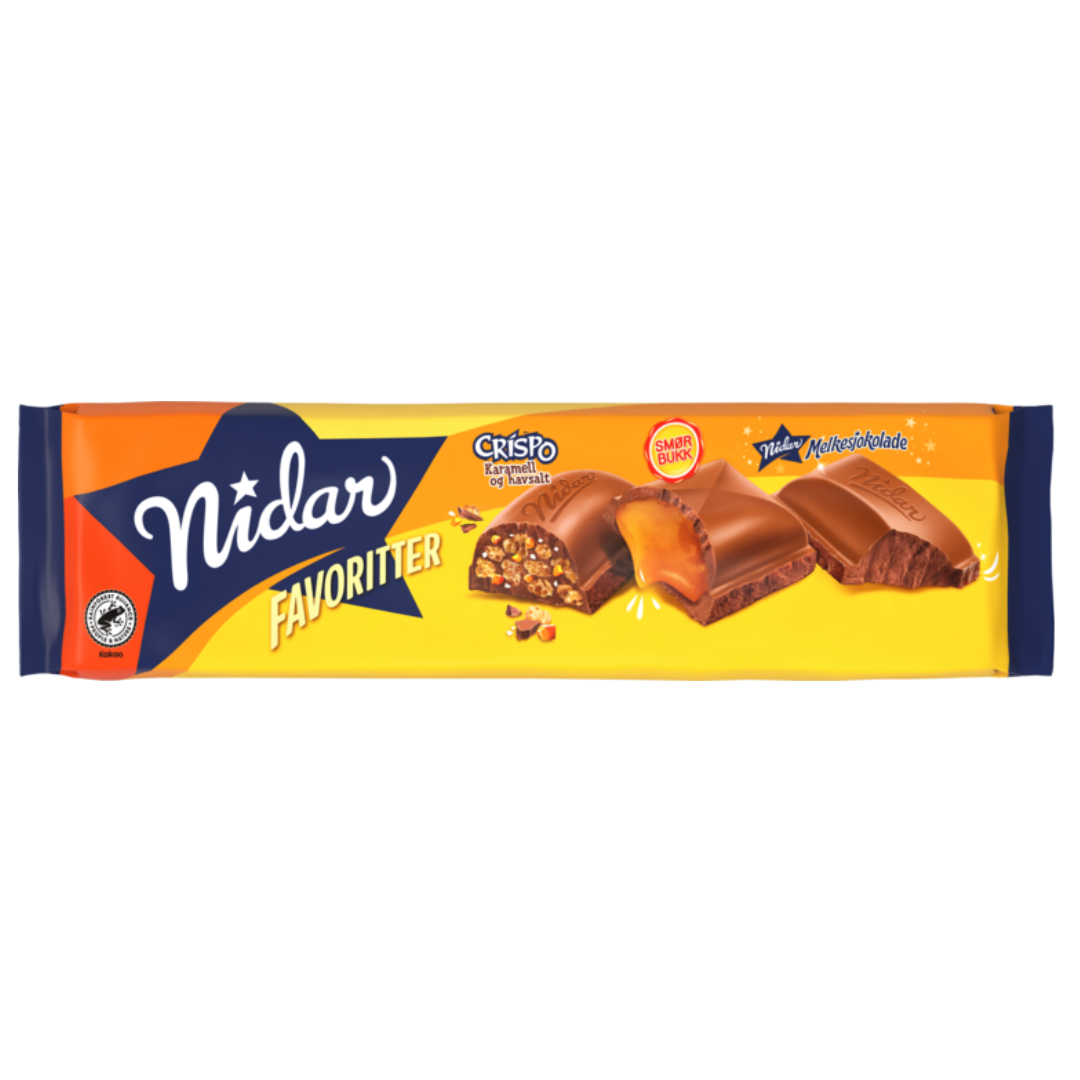 Favoritter Storplate Yellow (expiry date sale)