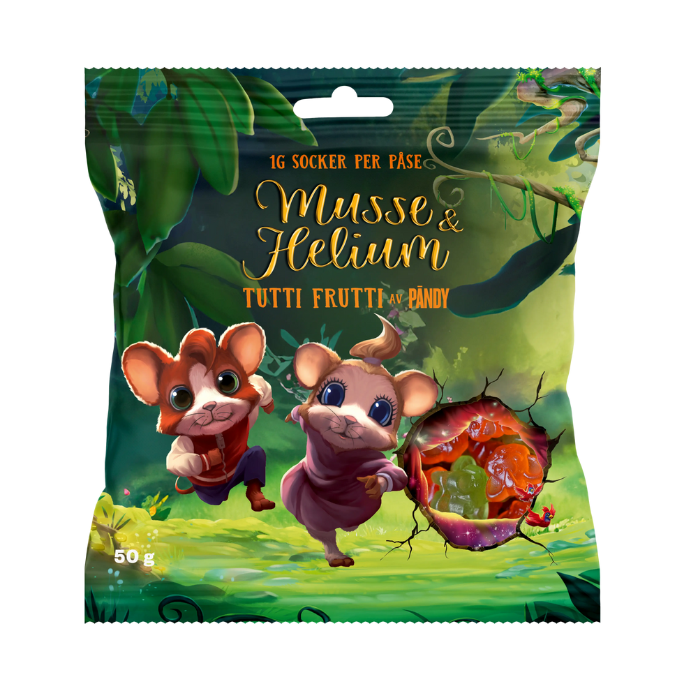 Musse & Helium Tutti Frutti (Sugarfree)