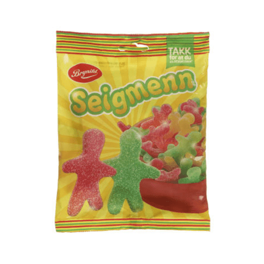Brynild Seigmenn Gummy Men 200g – Norwegian Jelly Candies - Scandi Candy Swedish Candy Shop