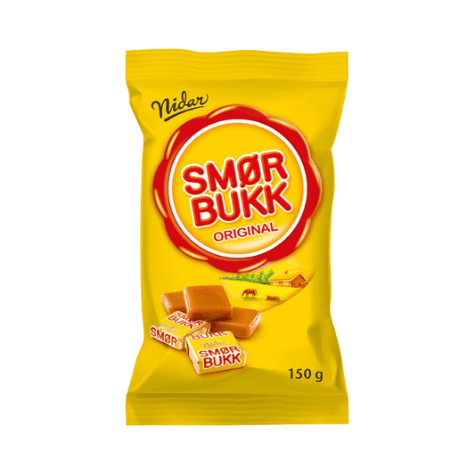 Buttercup Original 150g Nidar – Smørbukk - Scandi Candy Swedish Candy Shop