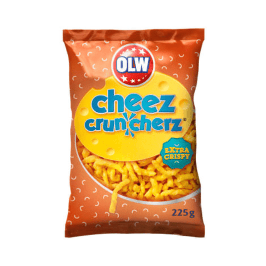 Cheez Cruncherz 225g Olw - Scandi Candy Swedish Candy Shop
