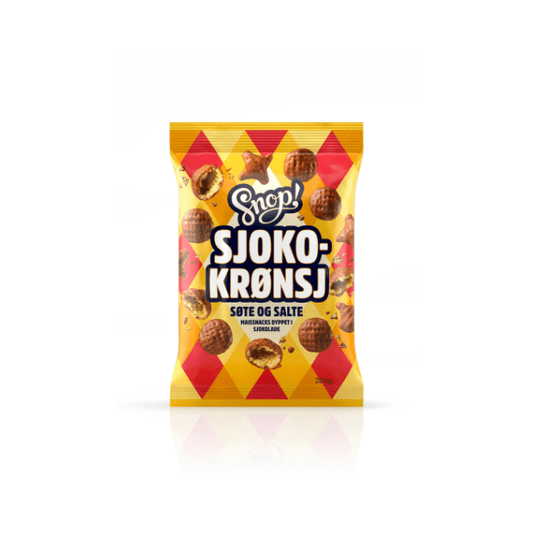 Choco Crunch 200g (Snop) – SjokoKrønj Norwegian Snack - Scandi Candy Swedish Candy Shop