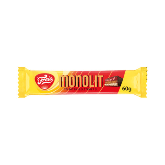 Freia Monolit Chocolate Bar 60g - Scandi Candy Swedish Candy Shop
