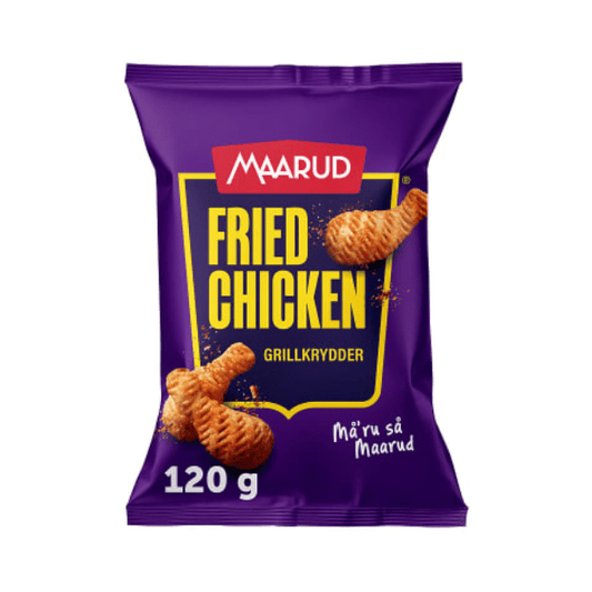 Fried Chicken Chips 120g Maarud - Scandi Candy Swedish Candy Shop