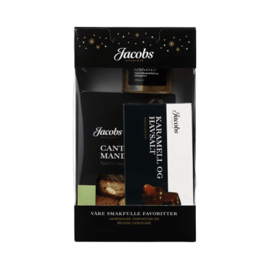 Medium Food Gift Box - Jacobs Utvalgte - Scandi Candy Swedish Candy Shop