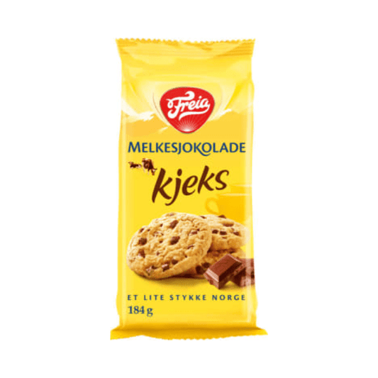 Milk Chocolate Biscuits 184g (Freia) – Melkesjokolade Kjeks - Scandi Candy Swedish Candy Shop