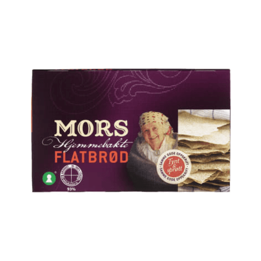 Mother’s Homemade Flatbread 260g – Mors Hjemmebakte Flatbrød - Scandi Candy Swedish Candy Shop