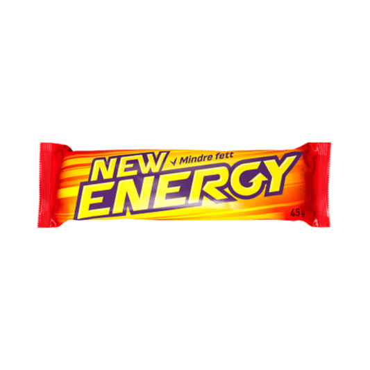 New Energy Chocolate Bar 45g – Nidar High Protein Snack - Scandi Candy Swedish Candy Shop