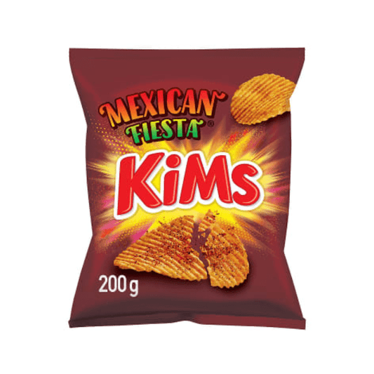 Potato Chips Mexican Fiesta 200g (Kims) – Mexican Fiesta Chips - Scandi Candy Swedish Candy Shop