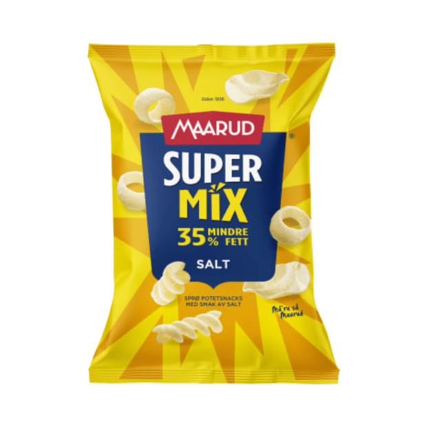 Supermix Salted Snack Mix 130g Maarud - Scandi Candy Swedish Candy Shop