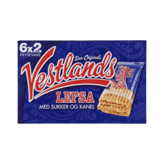 Vestlandslefsa 6x2pk 420g – Norwegian Soft Flatbread - Scandi Candy Swedish Candy Shop