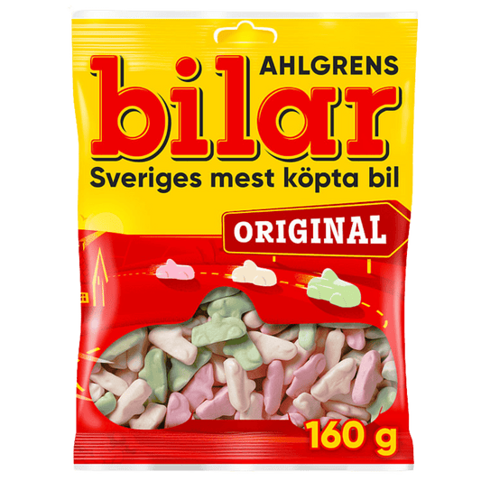 Ahlgrens Bilar Original 160g - Scandi Candy Swedish Candy Shop