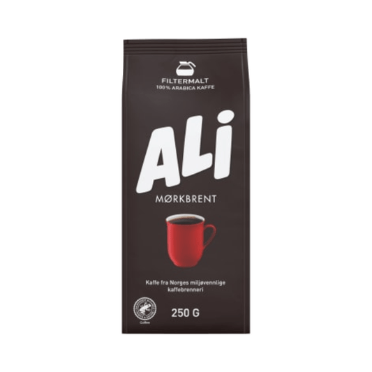 Ali Dark Roast Filter Ground Coffee 250g - Scandi Candy Swedish Candy Shop