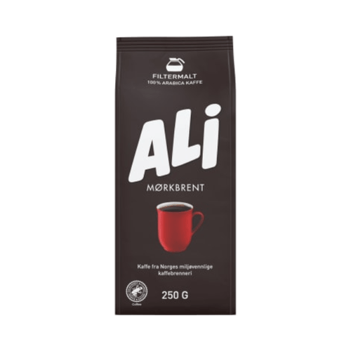 Ali Dark Roast Filter Ground Coffee 250g - Scandi Candy Swedish Candy Shop