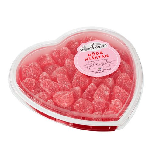 Aroma Red Hearts 385g - Scandi Candy Swedish Candy Shop