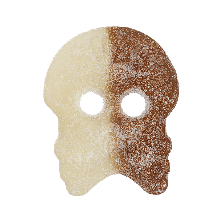 Bubs Cool Cola Skull - Scandi Candy Swedish Candy Shop