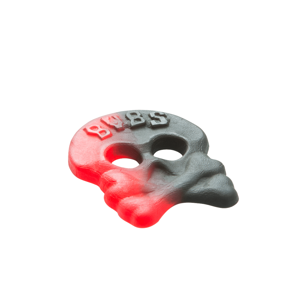 Bubs Raspberry Licorice Skulls jelly - Bringebær Lakrisskaller - Scandi Candy Swedish Candy Shop