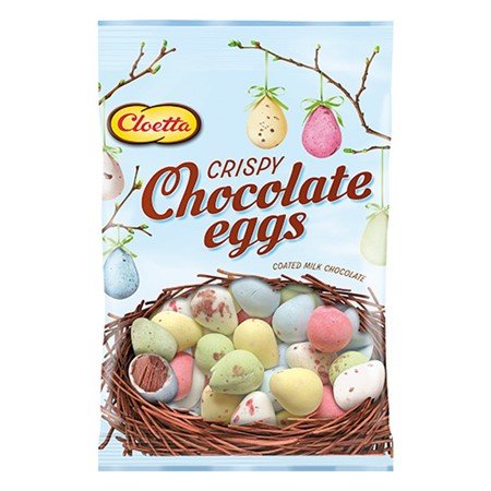 Crispy Chocolate Eggs 110g - Scandi Candy Swedish Candy Shop