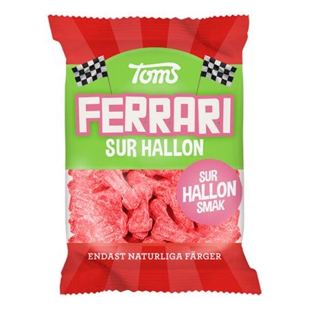 Ferrari Sour Raspberry 120g - Scandi Candy Swedish Candy Shop