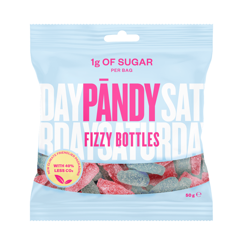 Fizzy Bottles (Sugarfree) - Scandi Candy Swedish Candy Shop