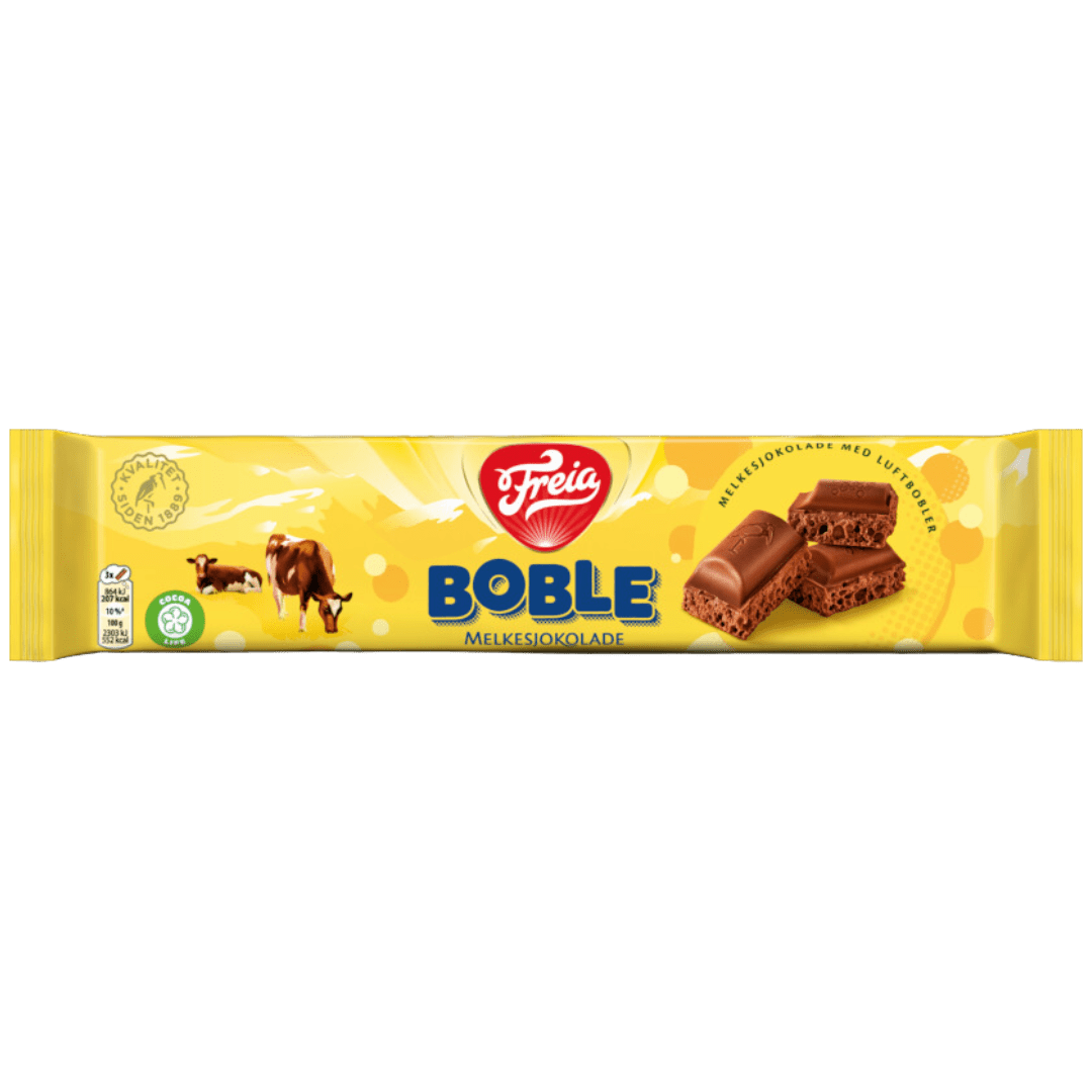 Freia Boble - Milk Chocolate with air bubbles 150g - Scandi Candy Swedish Candy Shop