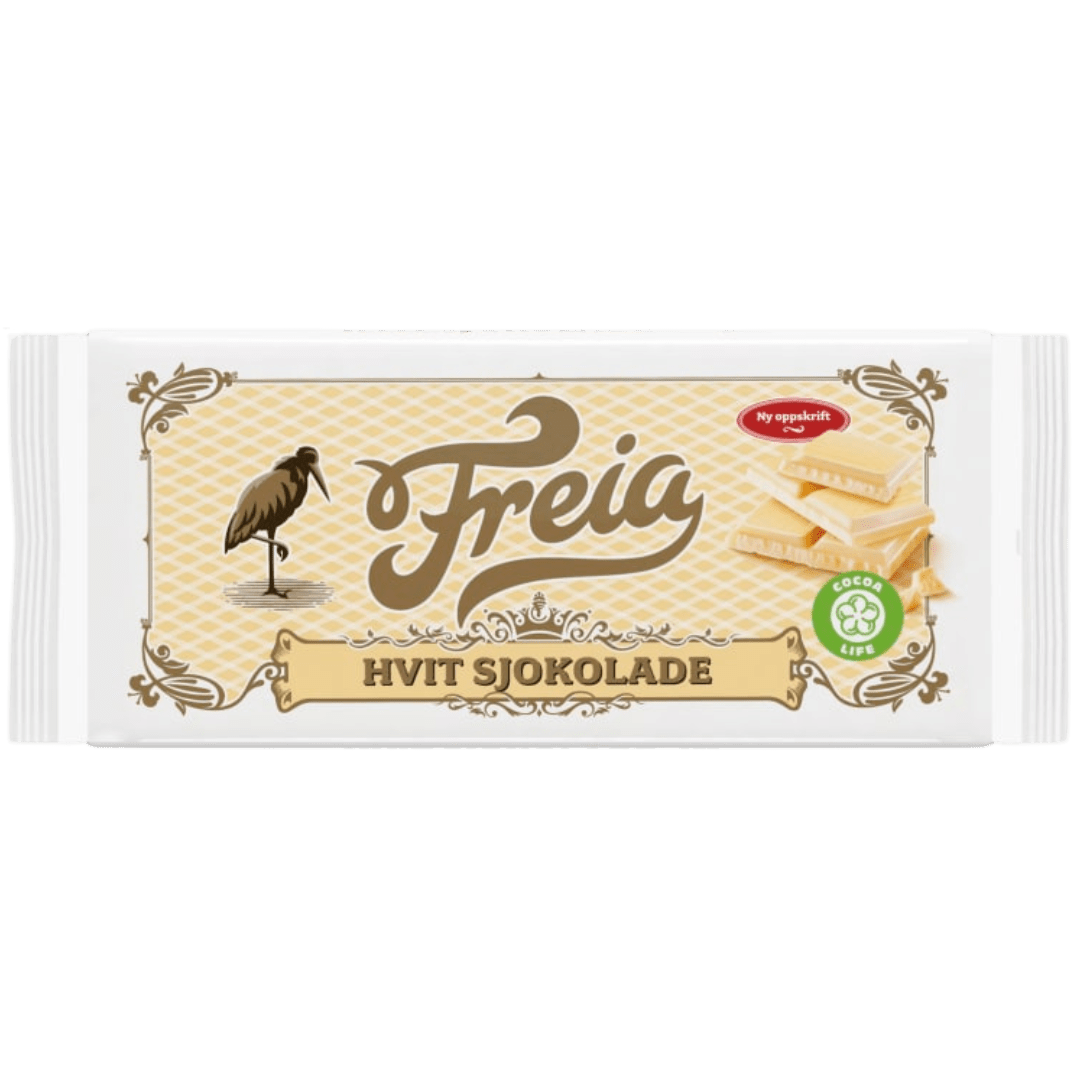 Freia White Chocolate 100g - Scandi Candy Swedish Candy Shop