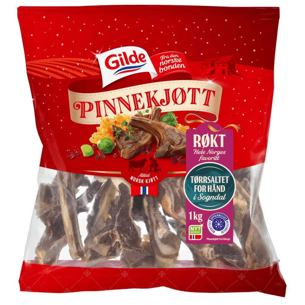 Gilde Smoked Pinnekjøtt 1 Kg - Scandi Candy Swedish Candy Shop