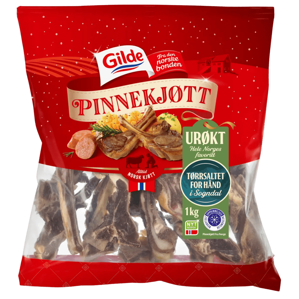 Gilde Unsmoked Pinnekjøtt 1 Kg - Scandi Candy Swedish Candy Shop