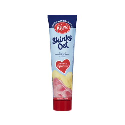 Kavli Ham Cheese 175g Tube – Skinkeost på Tube - Scandi Candy Swedish Candy Shop