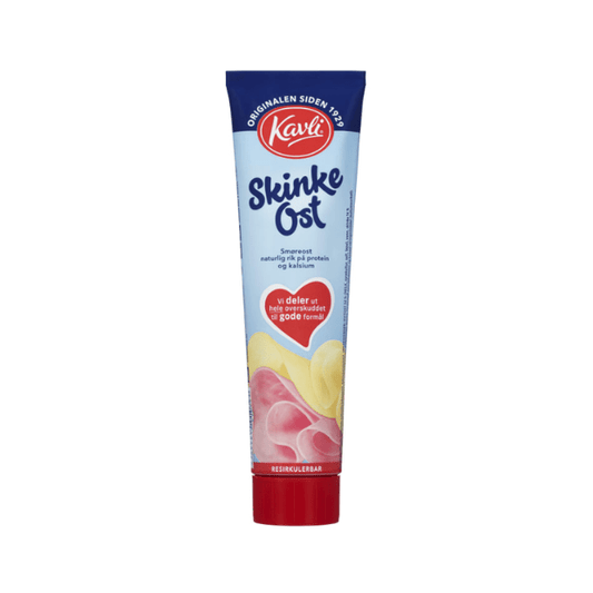 Kavli Ham Cheese 175g Tube – Skinkeost på Tube - Scandi Candy Swedish Candy Shop