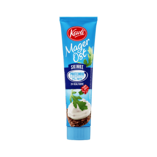 Kavli Low - Fat Cheese with Ham 175g Tube – Magerost med Skinke - Scandi Candy Swedish Candy Shop