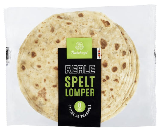 Norwegian spelt lompe