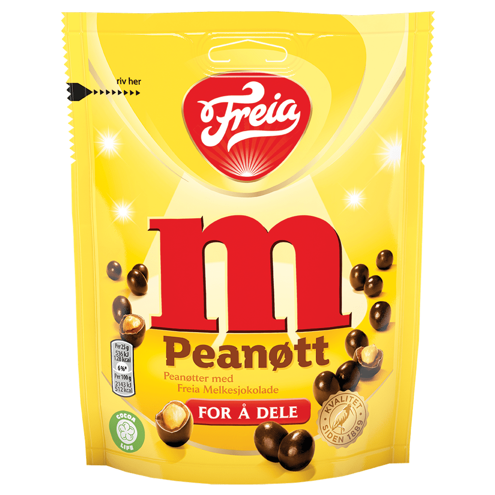 M Peanuts (150 g) - Scandi Candy Swedish Candy Shop