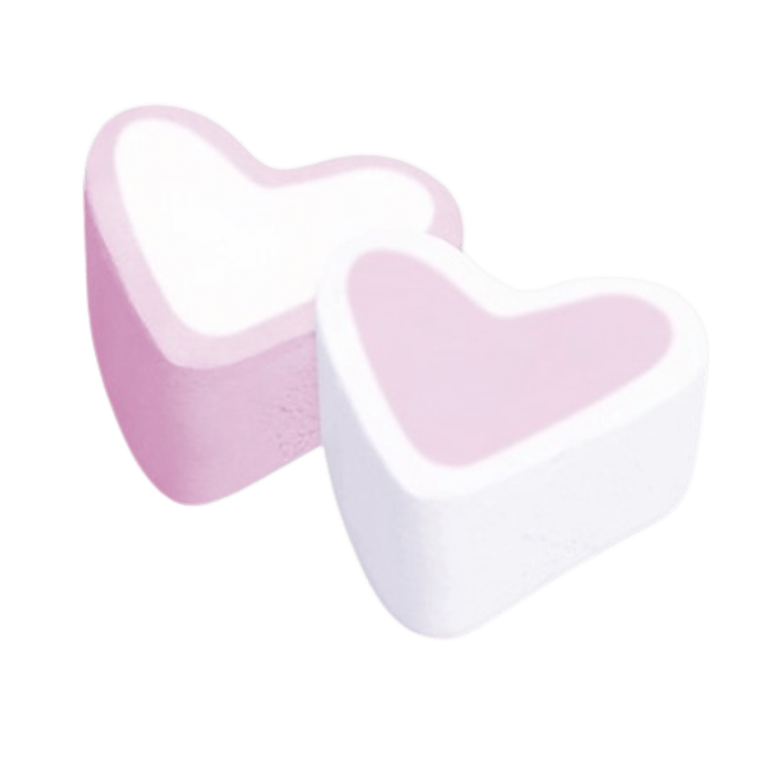Marshmallow Hearts - Scandi Candy Swedish Candy Shop