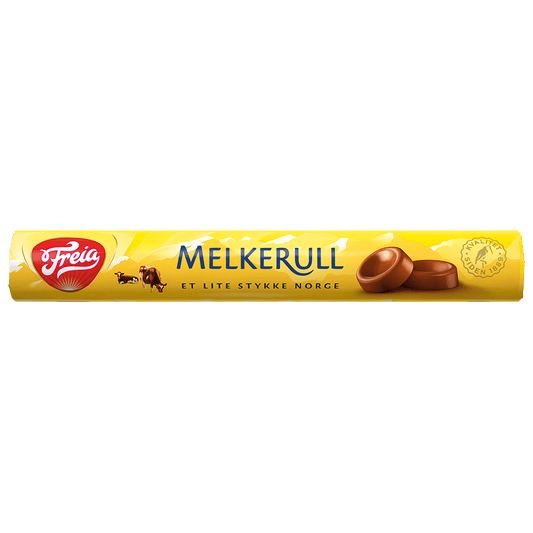 Milk roll - Melkerull (74g) - Scandi Candy Swedish Candy Shop