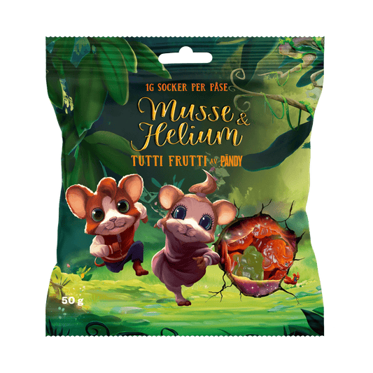 Musse & Helium Tutti Frutti (Sugarfree) - Scandi Candy Swedish Candy Shop