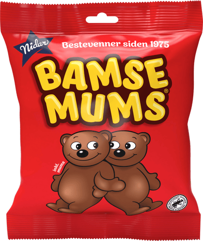 Nidar Bamsemums 220g - Scandi Candy Swedish Candy Shop
