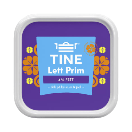 Prim Low - Fat 4%, 300g Tine - Prim Mager 4% - Scandi Candy Swedish Candy Shop