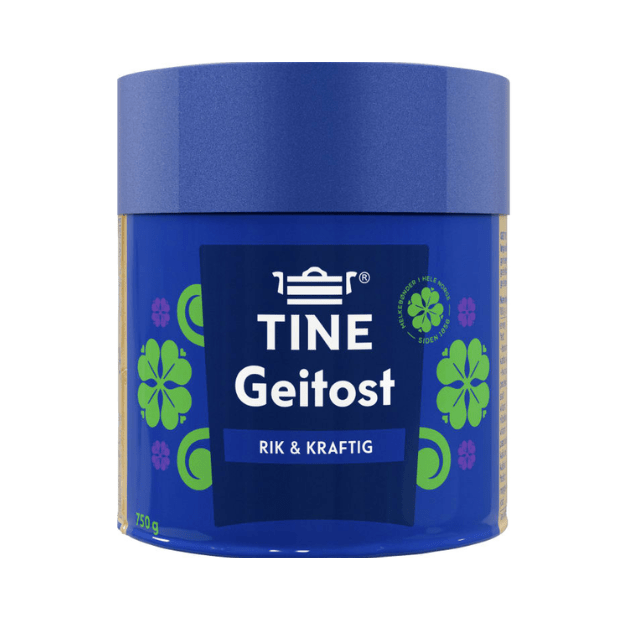Real Goat Cheese Round 750g Tine - Geitost Ekte Rund - Scandi Candy Swedish Candy Shop