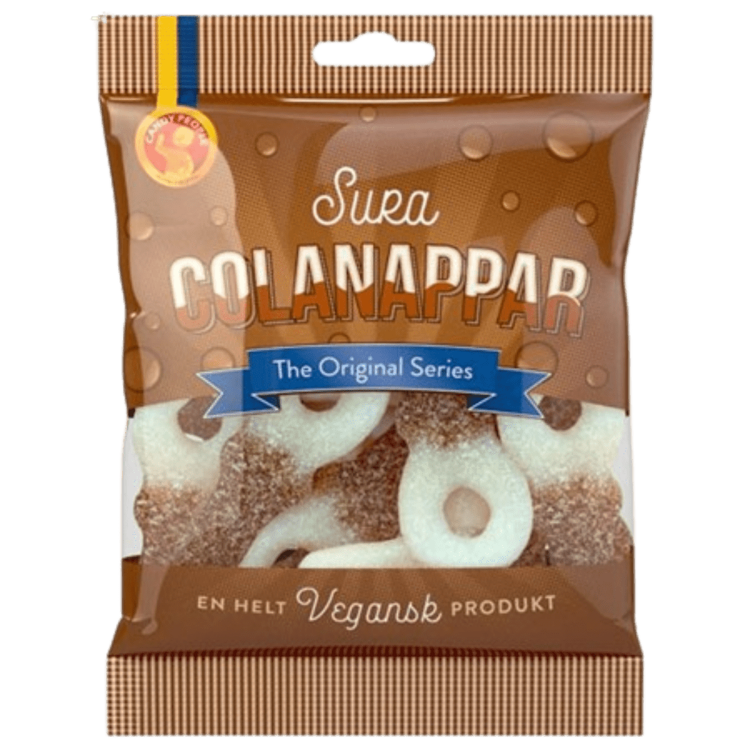 Sour Cola Pacifiers 80g - Scandi Candy Swedish Candy Shop