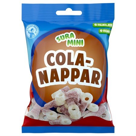 Sour Mini Cola Pacifiers 70g - Scandi Candy Swedish Candy Shop