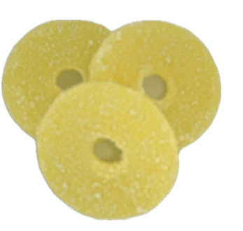 Sour Pineapple Rings - Scandi Candy Swedish Candy Shop