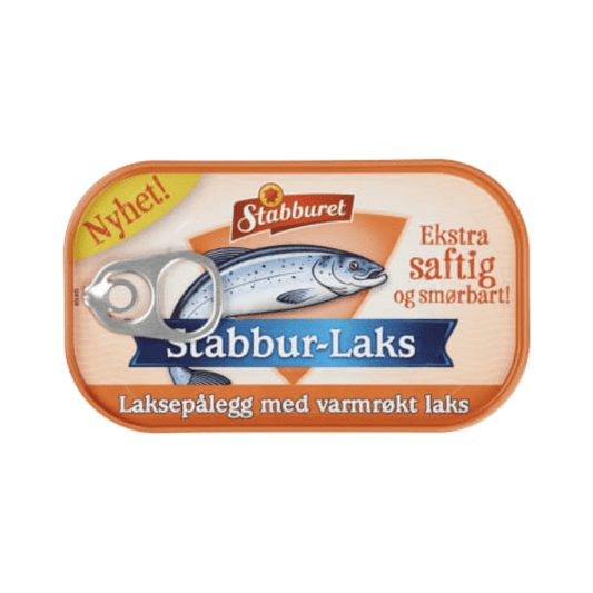 Stabbur - Laks Warm - Smoked 90g – Norwegian Laks Varmrøkt by Stabburet - Scandi Candy Swedish Candy Shop