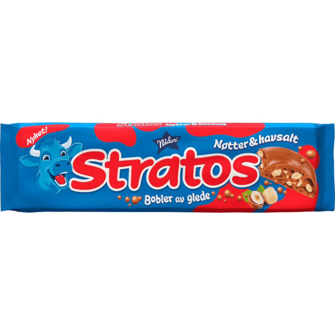 Stratos Nuts & Sea Salt - Scandi Candy Swedish Candy Shop