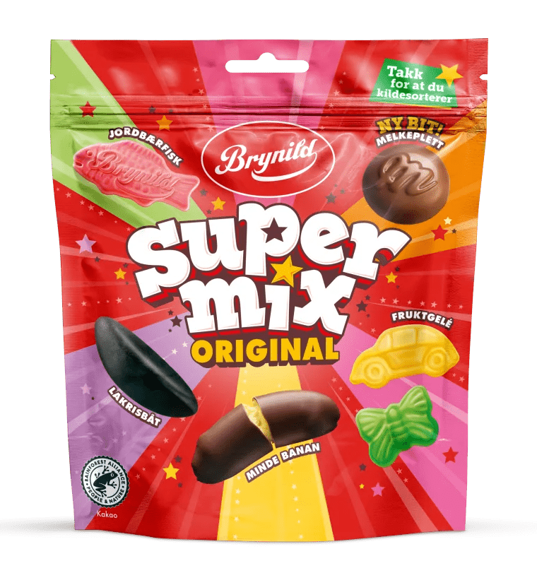 Supermix Original 220g - Scandi Candy Swedish Candy Shop