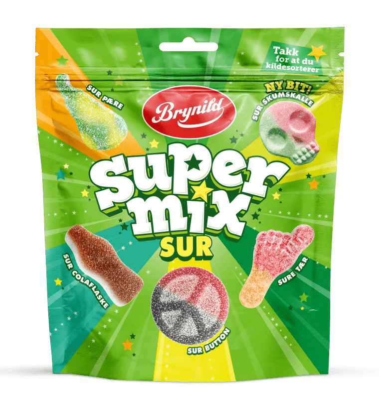 Supermix Sour 220g - Scandi Candy Swedish Candy Shop