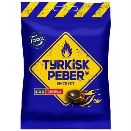 Tyrkisk Peber Original 120g - Scandi Candy Swedish Candy Shop