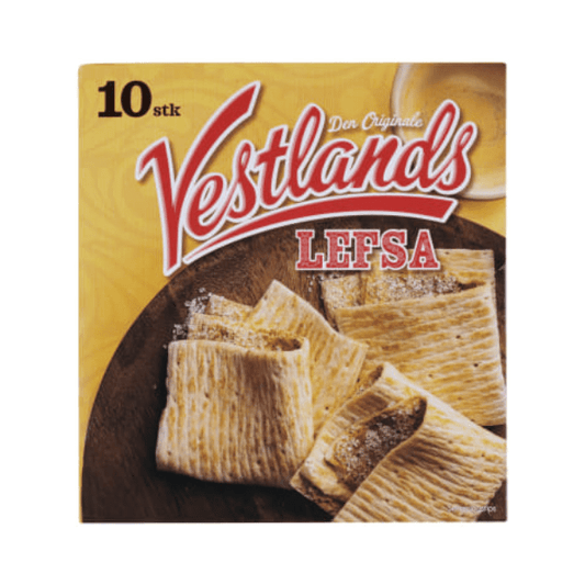 Vestlandslefsa Dry 10 Pieces 360g – Tørre Lefser - Scandi Candy Swedish Candy Shop
